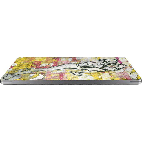 DC Comics The Flash Retro Abstract Running Pose Universal Laptop 11in (8.8 x 6.2in) Skin